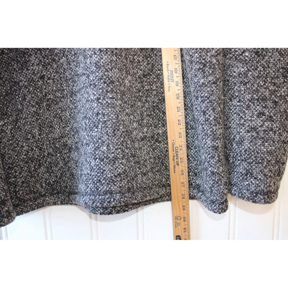 Orvis Brighton 1/4 Zip Sherpa Lined Pullover Mens XL Gray Knit Fleece Sweater - Picture 4 of 9